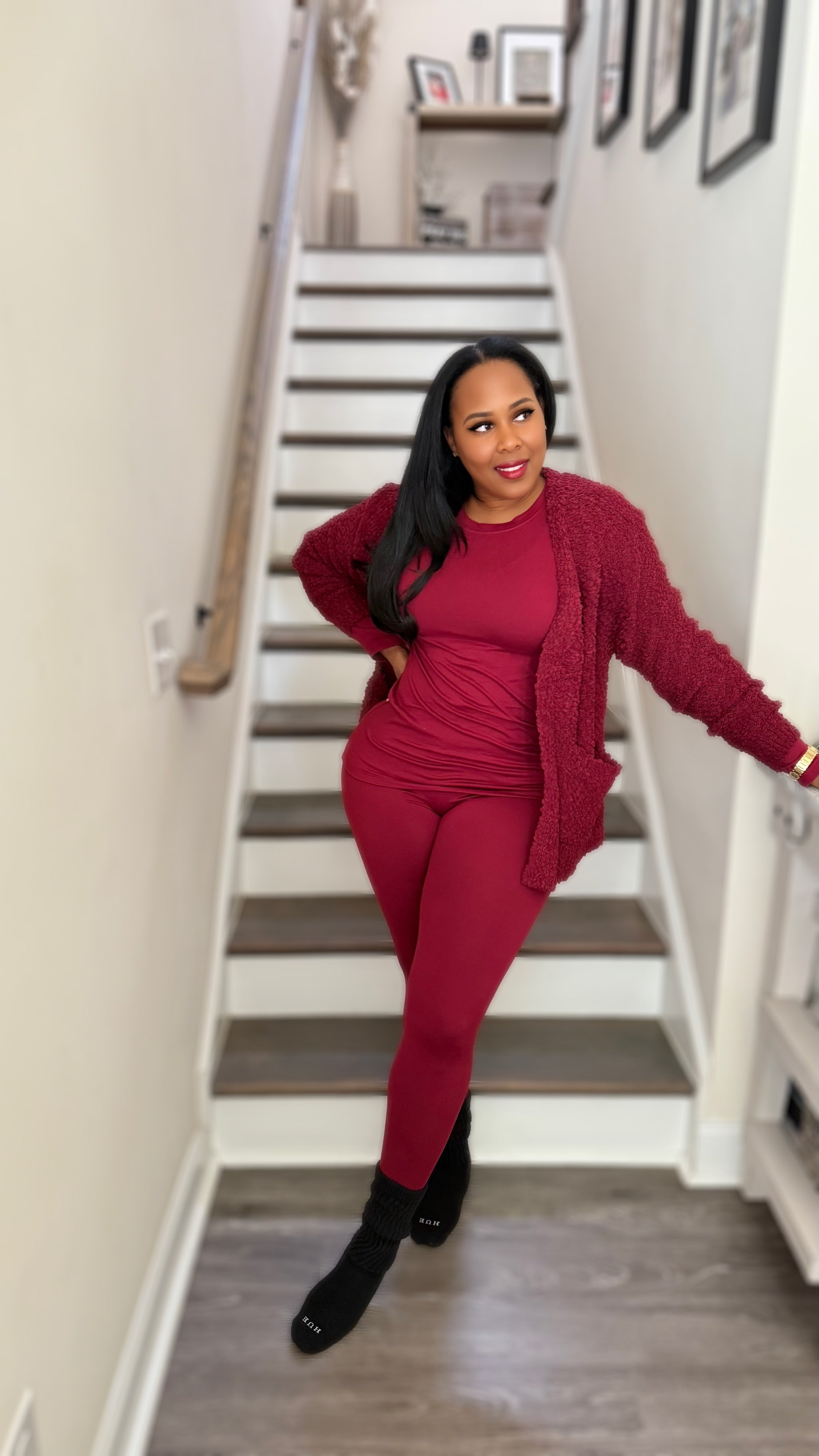 Bougie Comfort 3pc Set- Cabernet