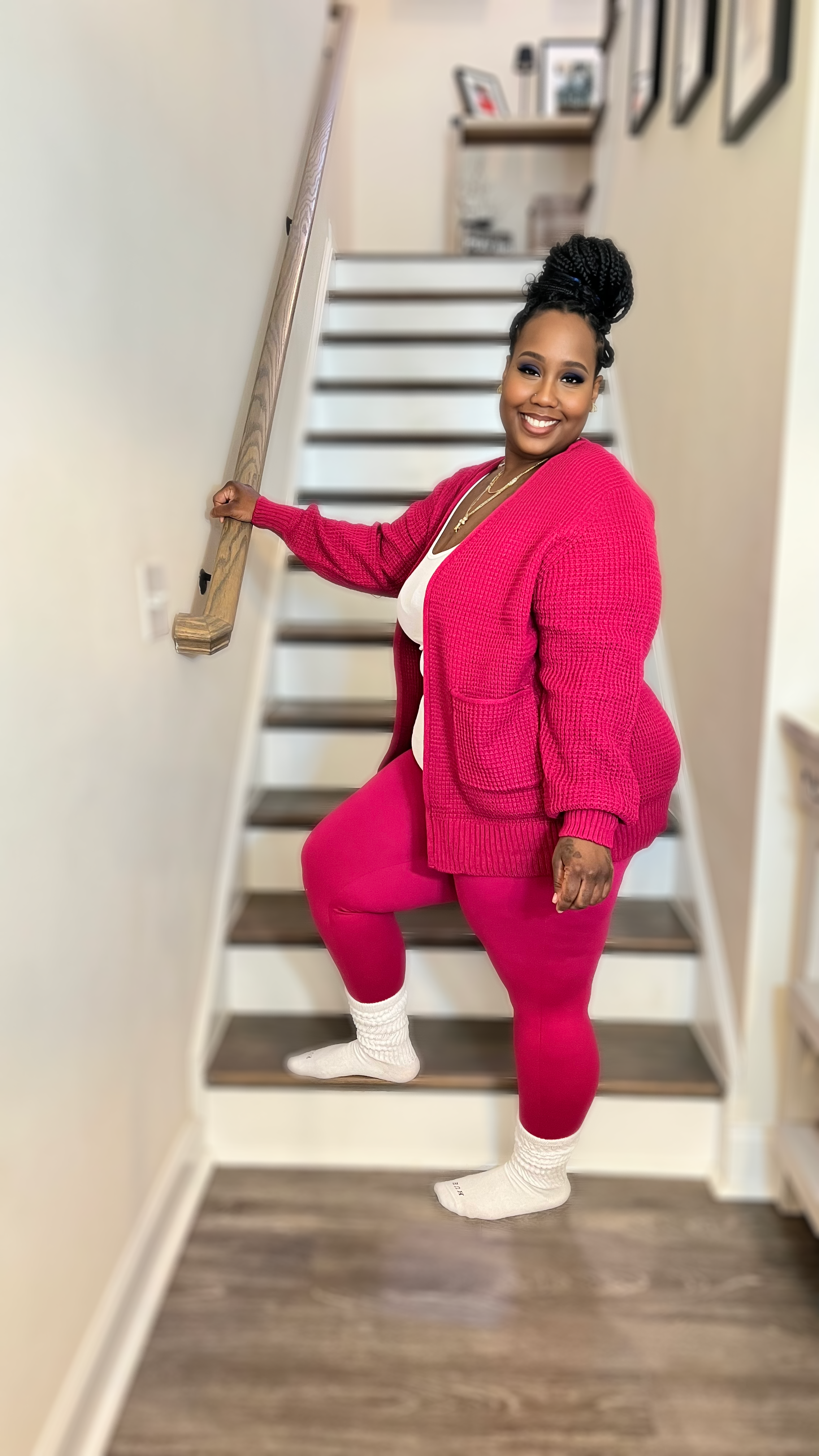 Curvy Marie Set - Magenta