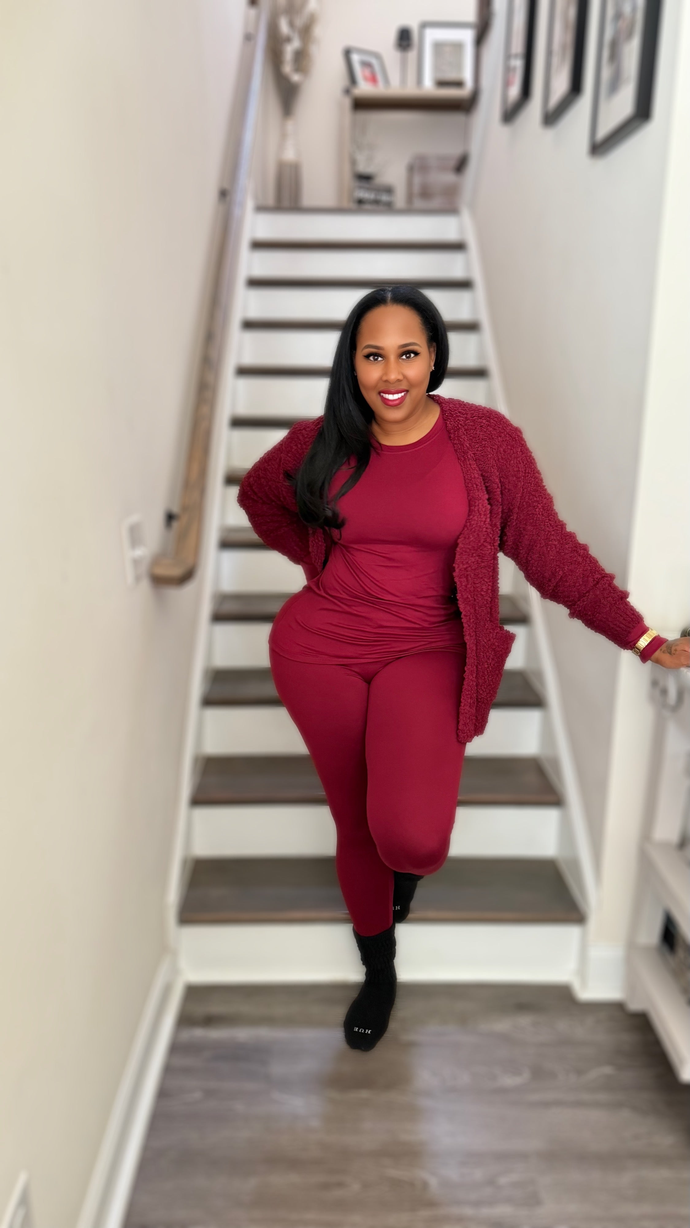 Bougie Comfort 3pc Set- Cabernet