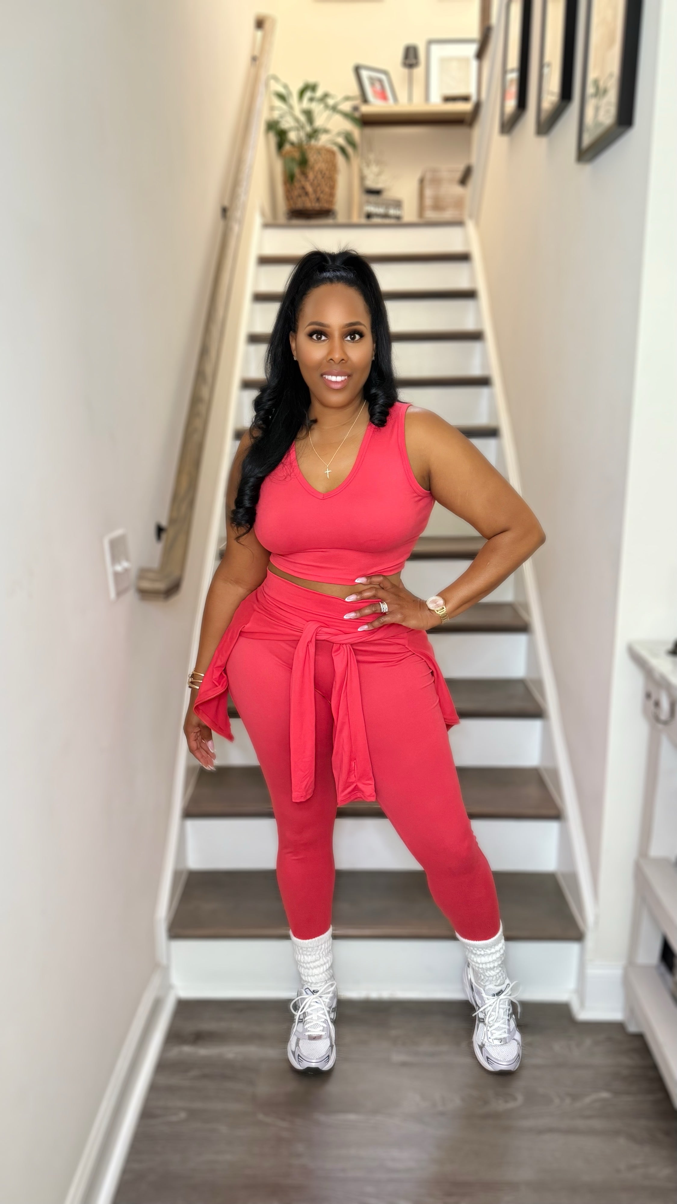 Lulu Please 3pc Set (Coral)