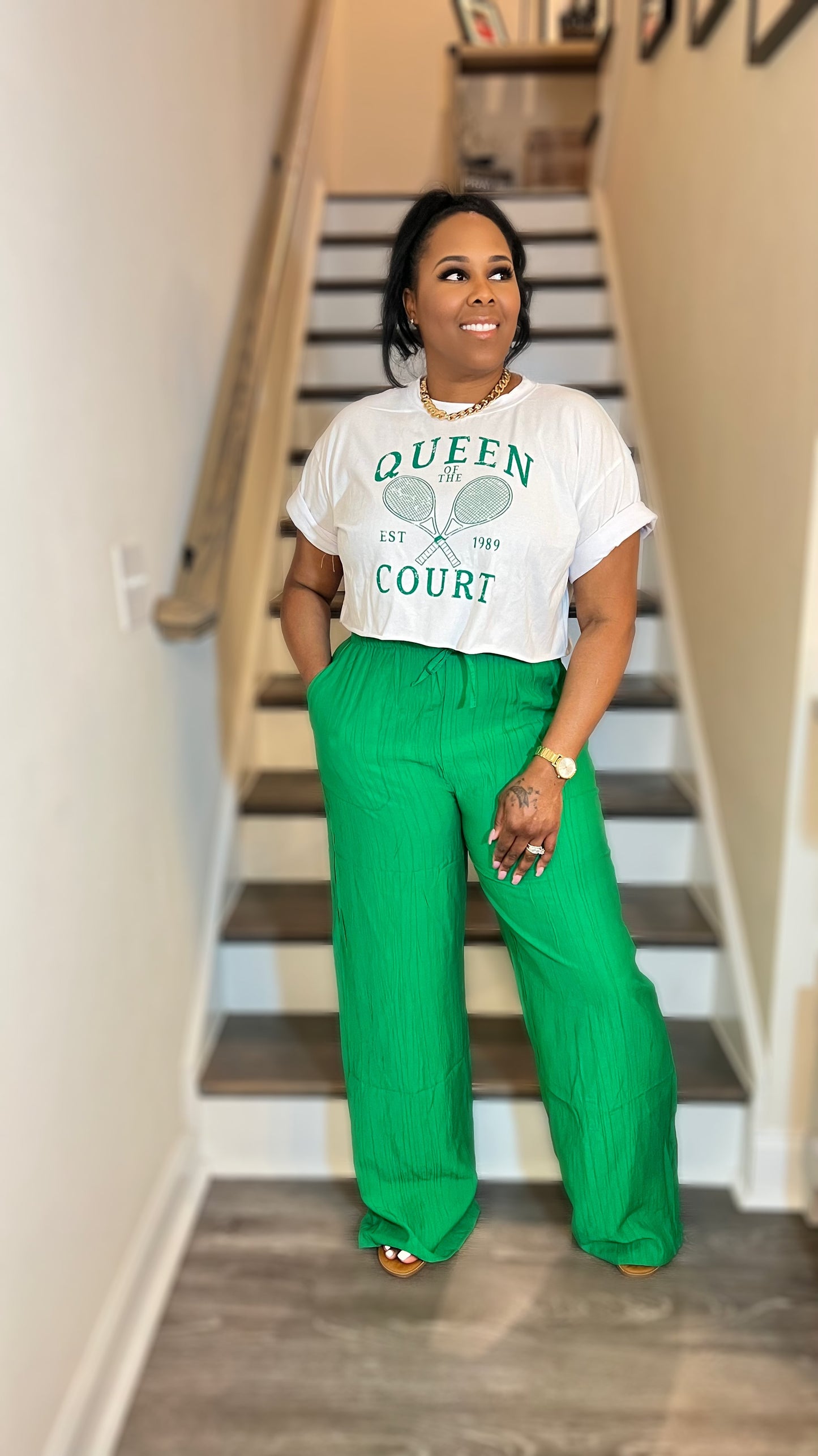 Queen of The Court Top