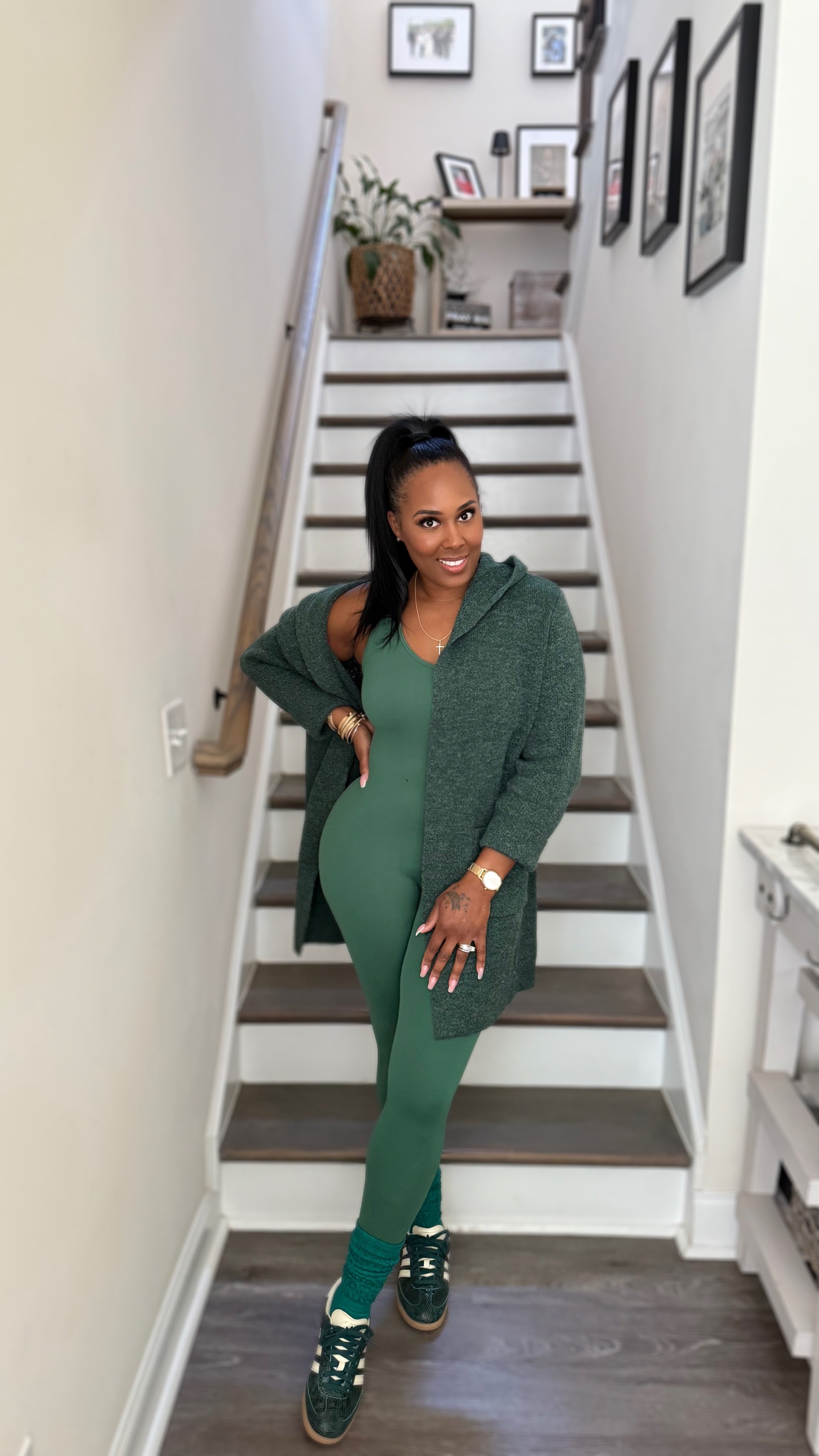 Sky Lounge 2pc Set- Hunter Green