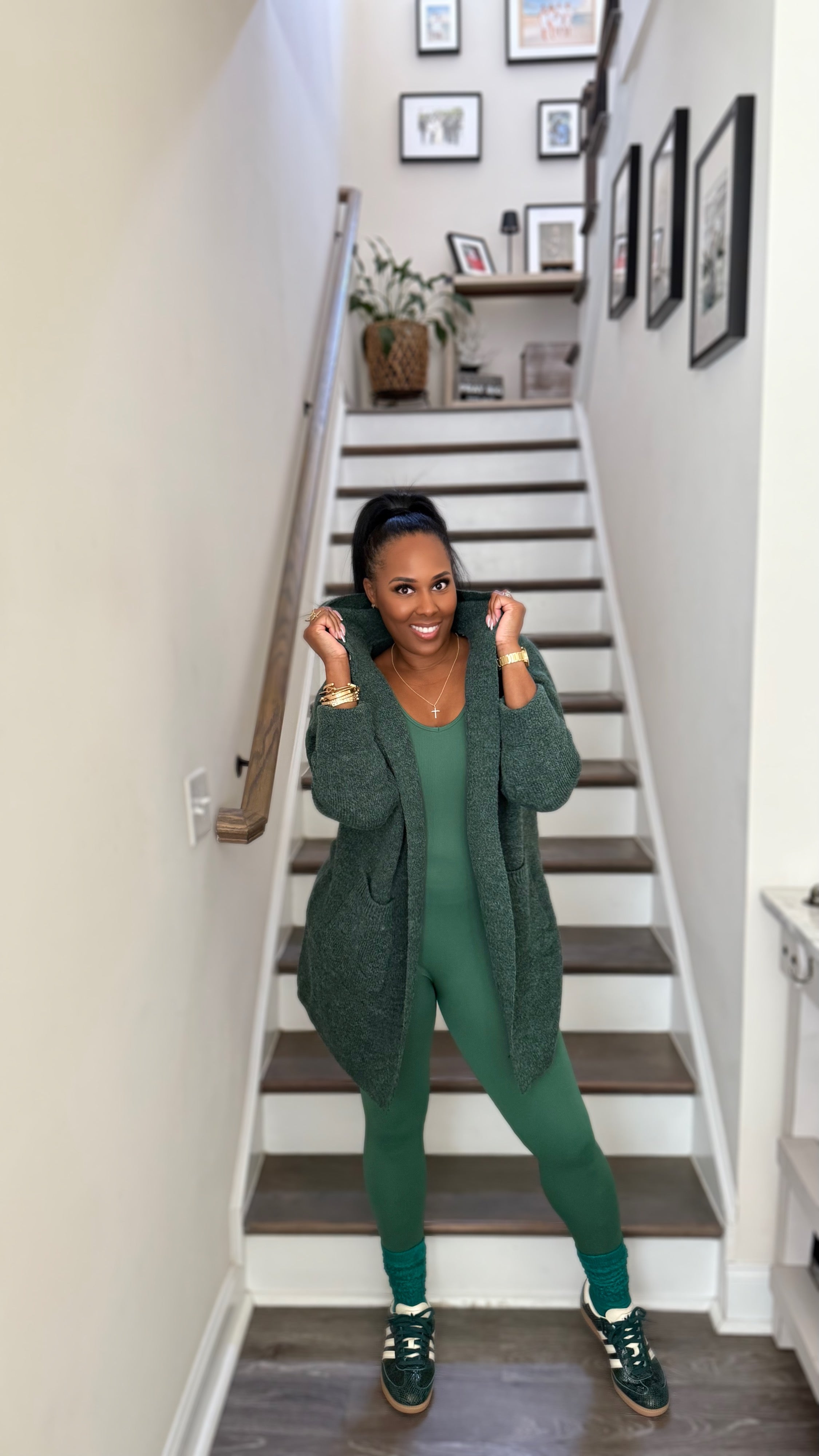 Sky Lounge 2pc Set- Hunter Green