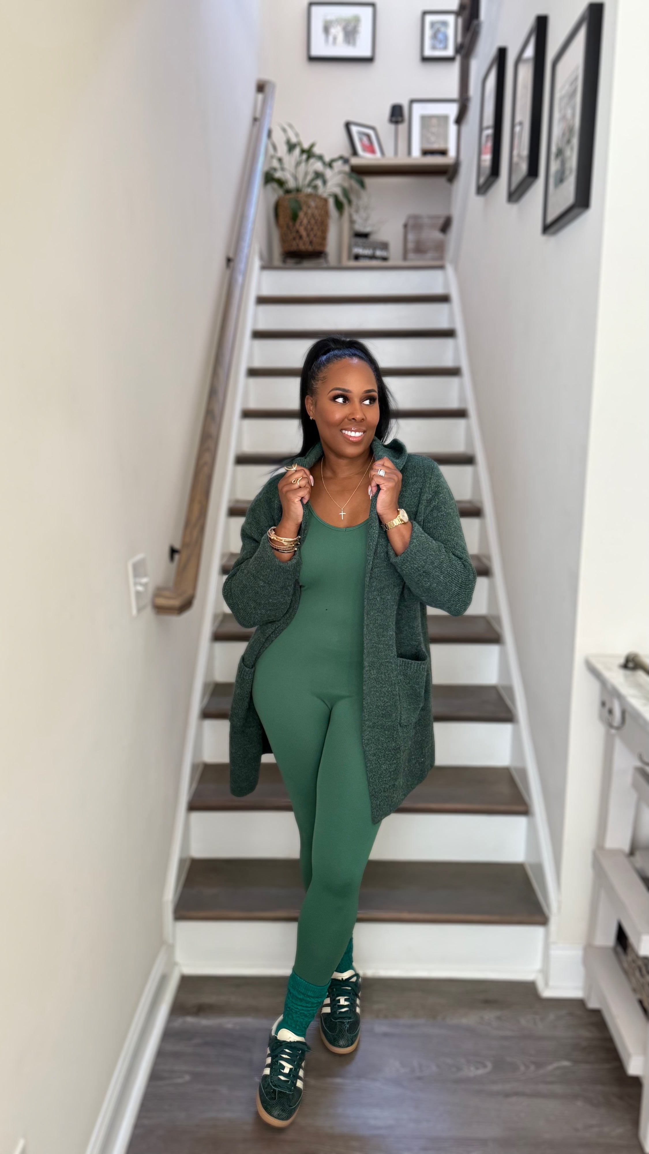 Sky Lounge 2pc Set- Hunter Green
