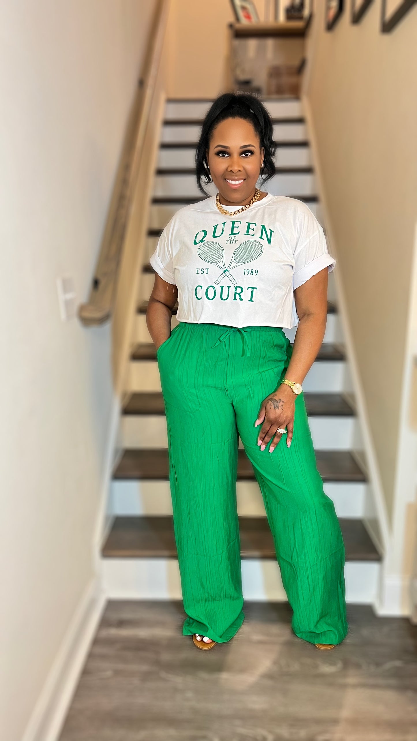 Queen of The Court Top