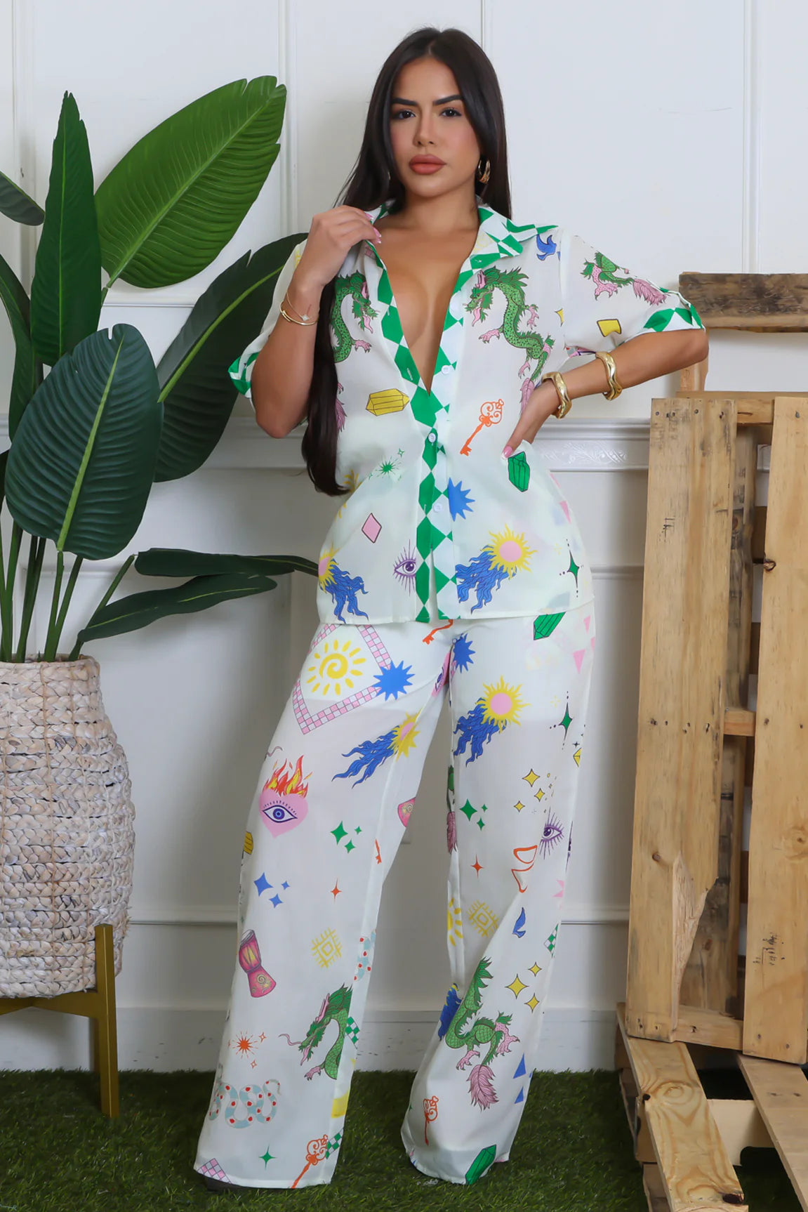 Forbidden City Pant Set