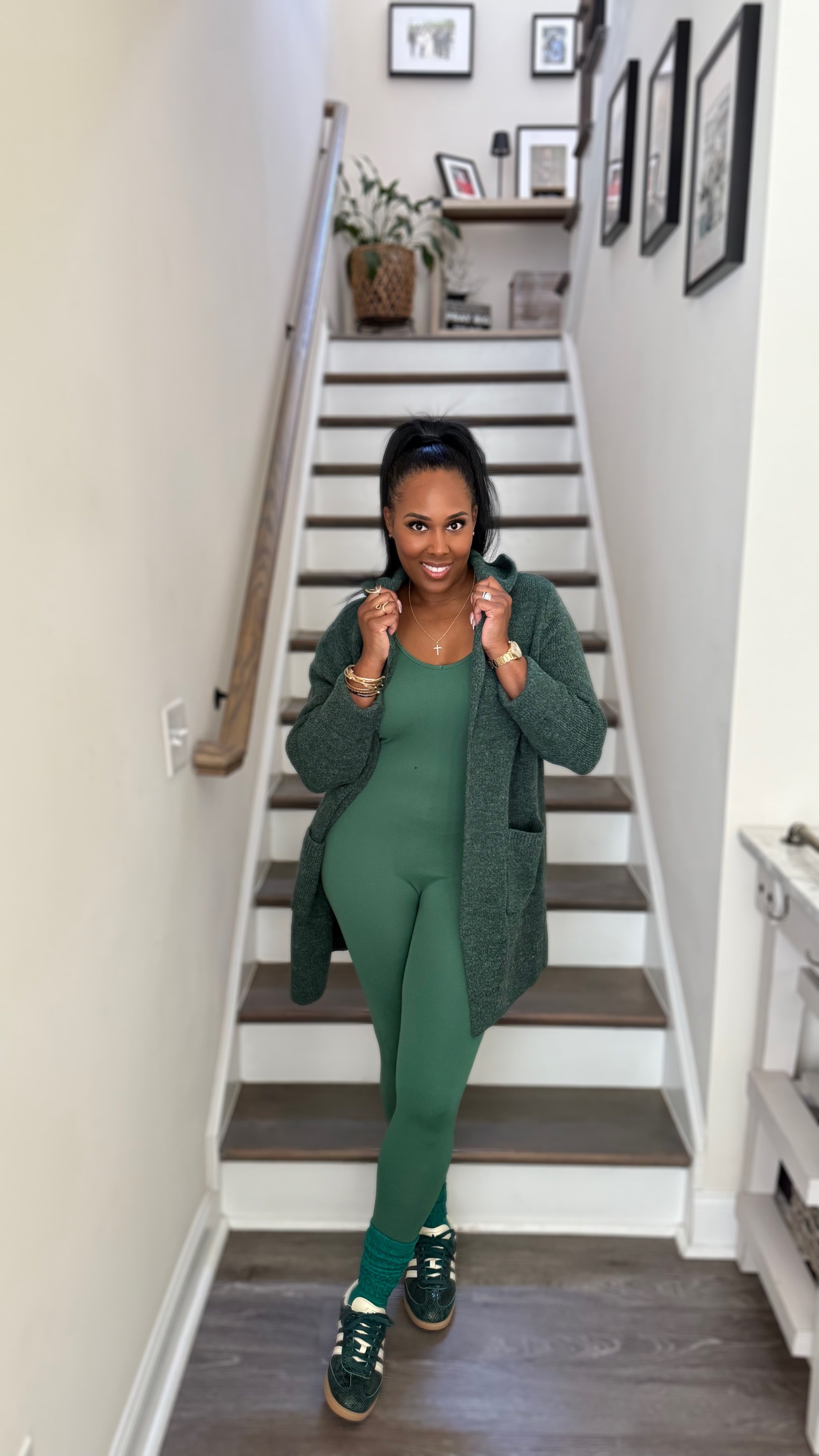 Sky Lounge 2pc Set- Hunter Green