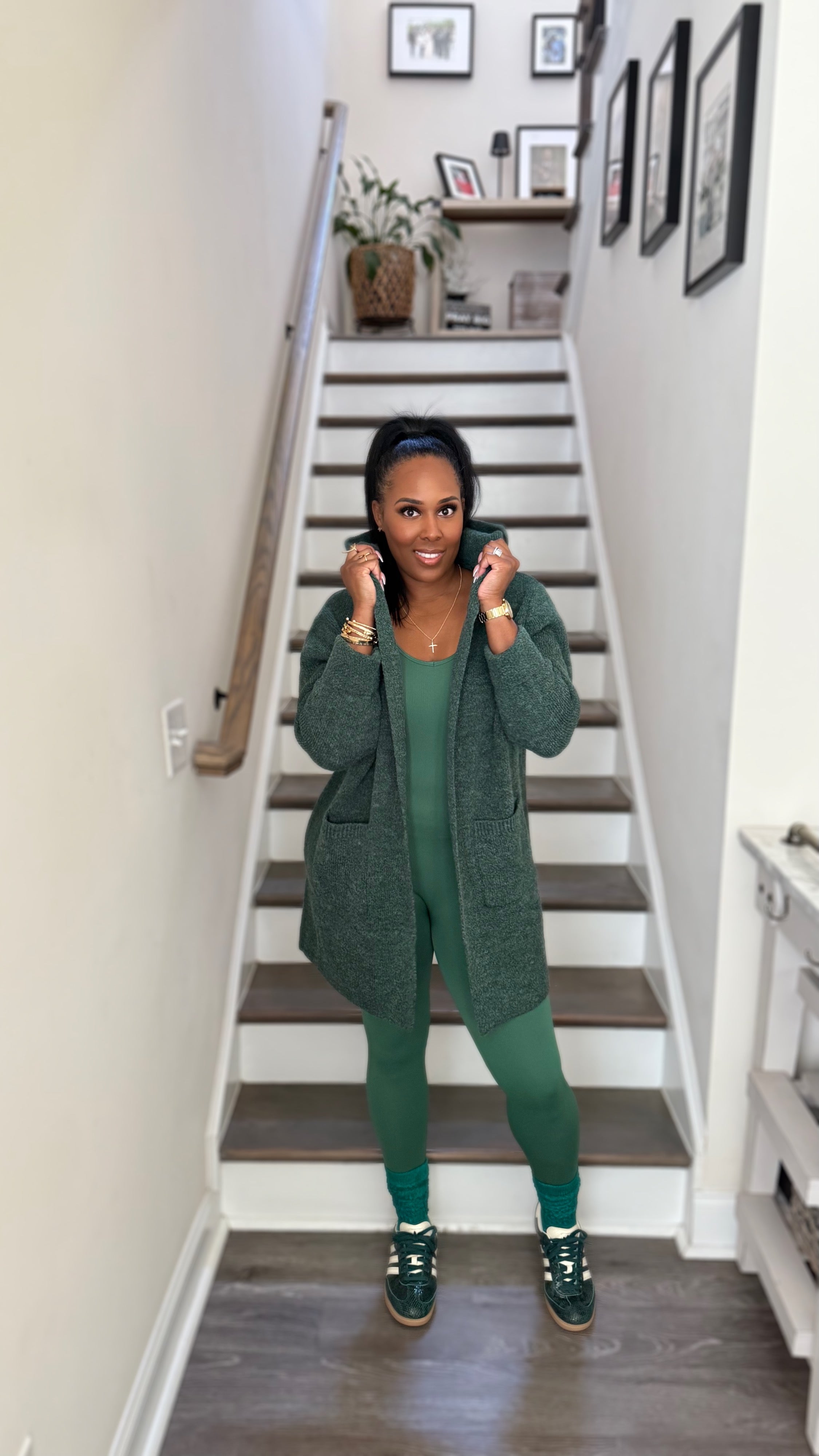 Sky Lounge 2pc Set- Hunter Green